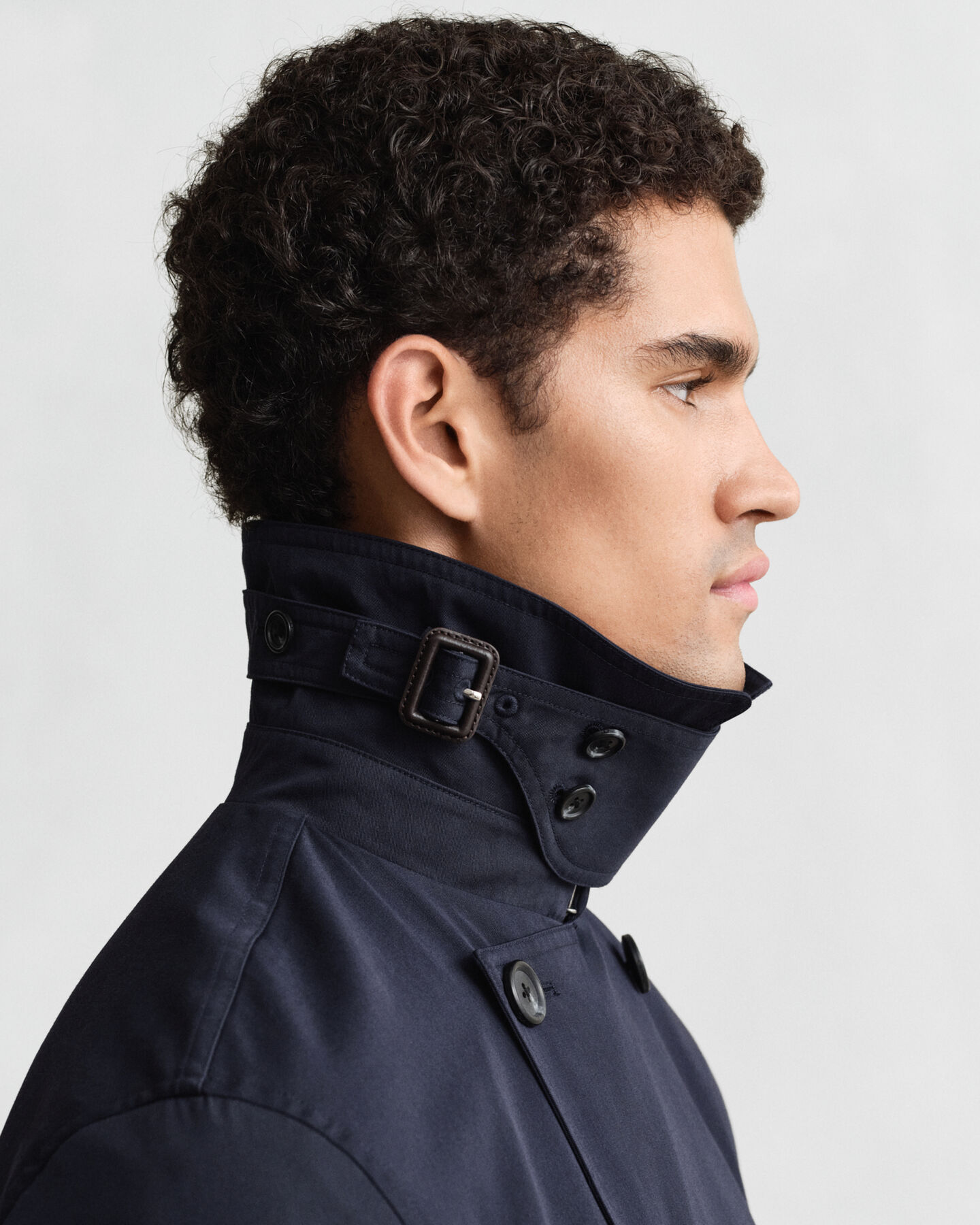 Puuvillasekoitteinen trenssitakki