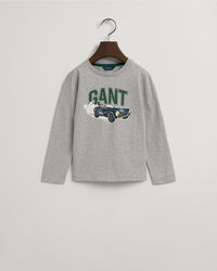 Boys-malliston pitk&auml;hihainen Driving Dog ‑t‑paita