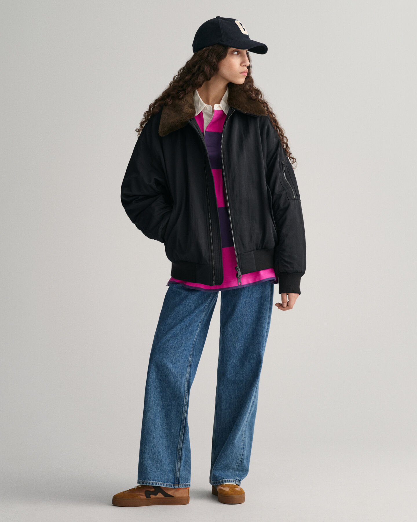 Lentäjäntakin tyylinen Bomber-takki