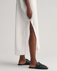 Lyhythihainen pellavakaftaani