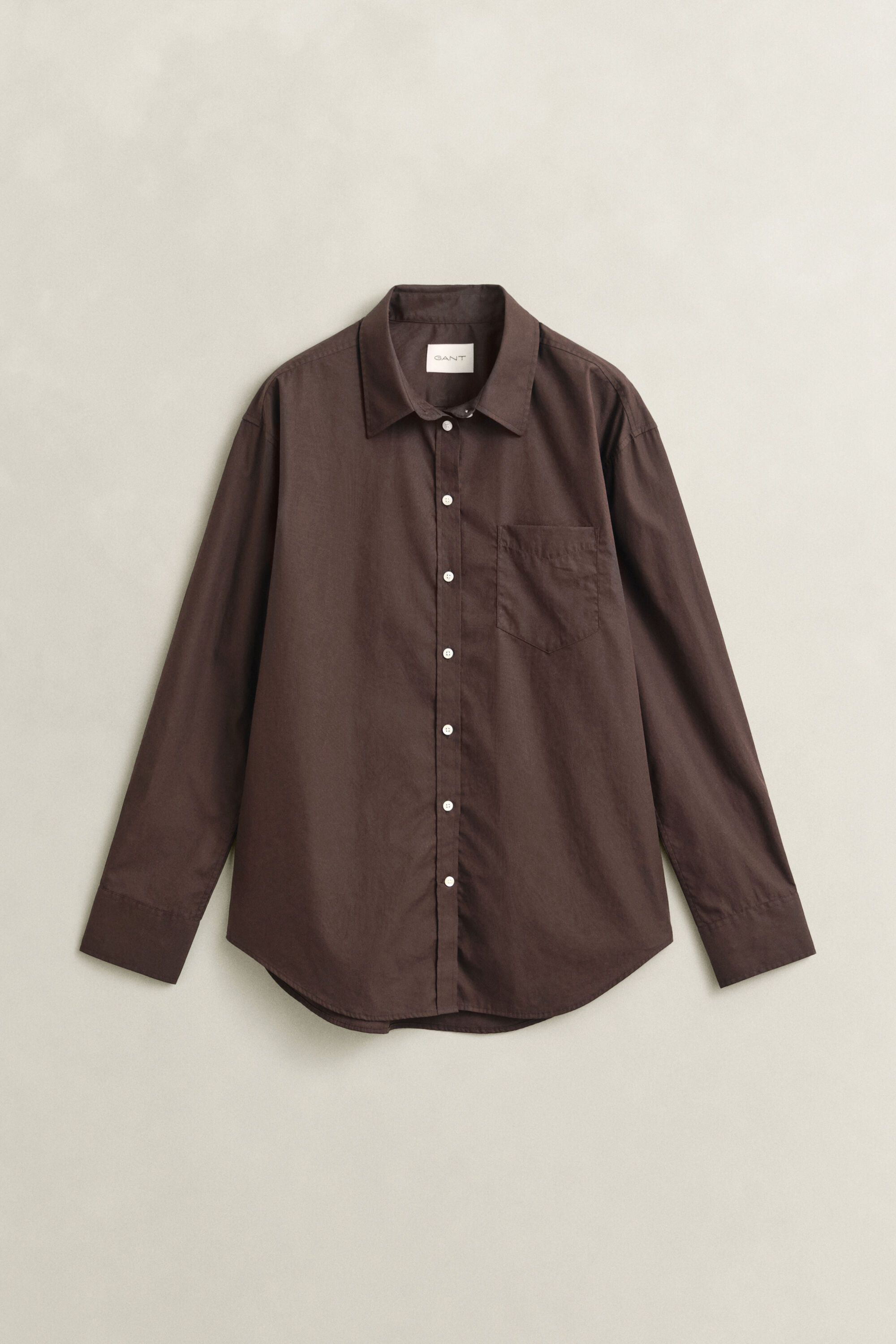Relaxed fit ‑mitoitettu Classic-popliinipaita