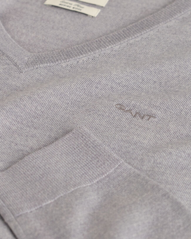 Ohut merinovillaneule, v-pääntie