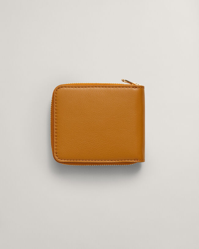 Vetoketjullinen nahkalompakko