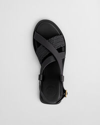 Punotut Sunlaz-nahkasandaalit