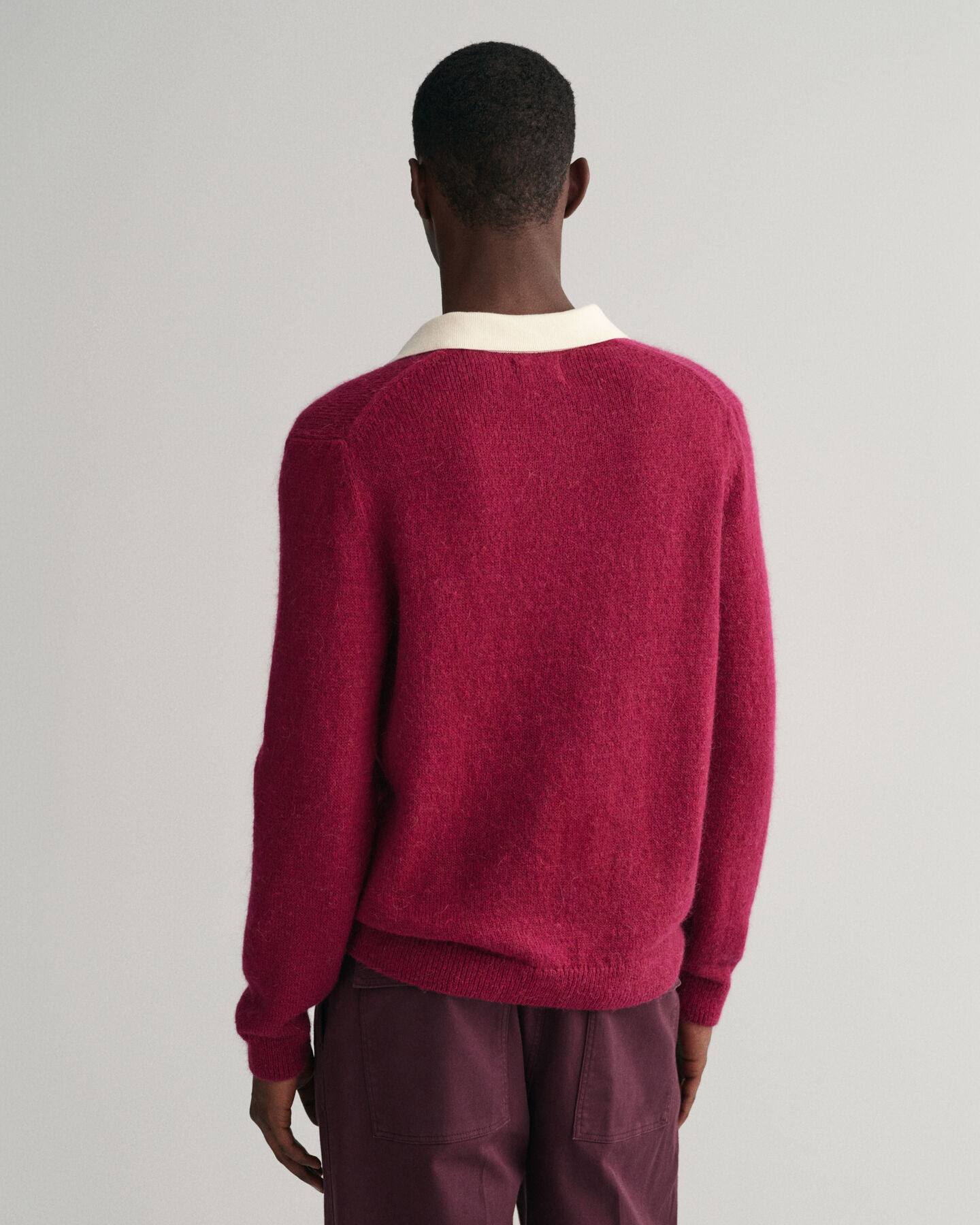 Rugger-paita mohairista ja puuvillasta