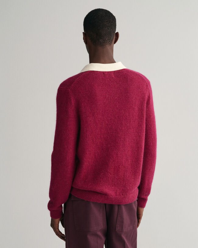 Rugger-paita mohairista ja puuvillasta