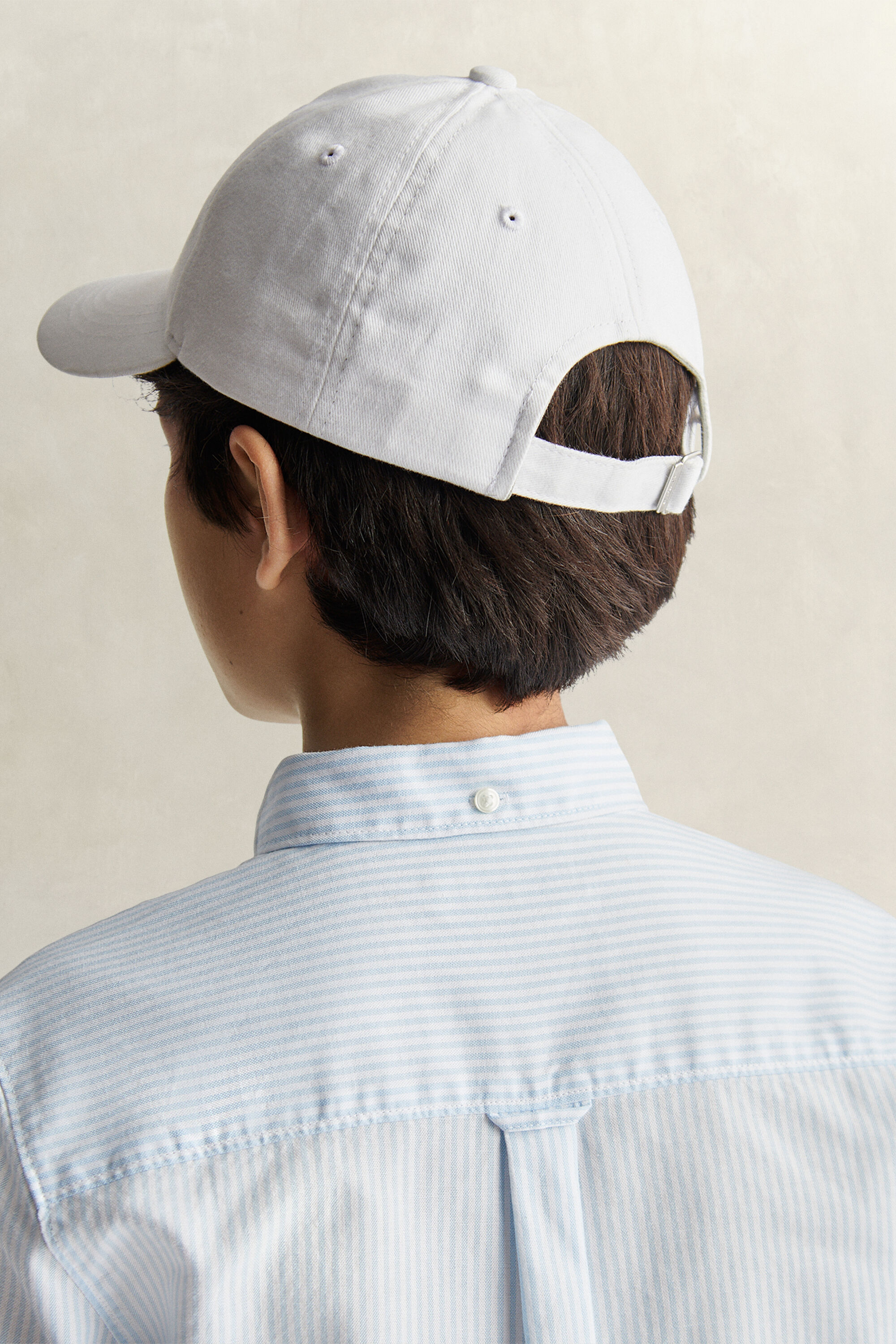 Teen Boys -malliston raidallinen oxford-paita