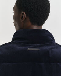 Vakosamettinen toppatakki