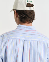 Regular&nbsp;fit ‑mitoitettu klassinen oxford-raitapaita