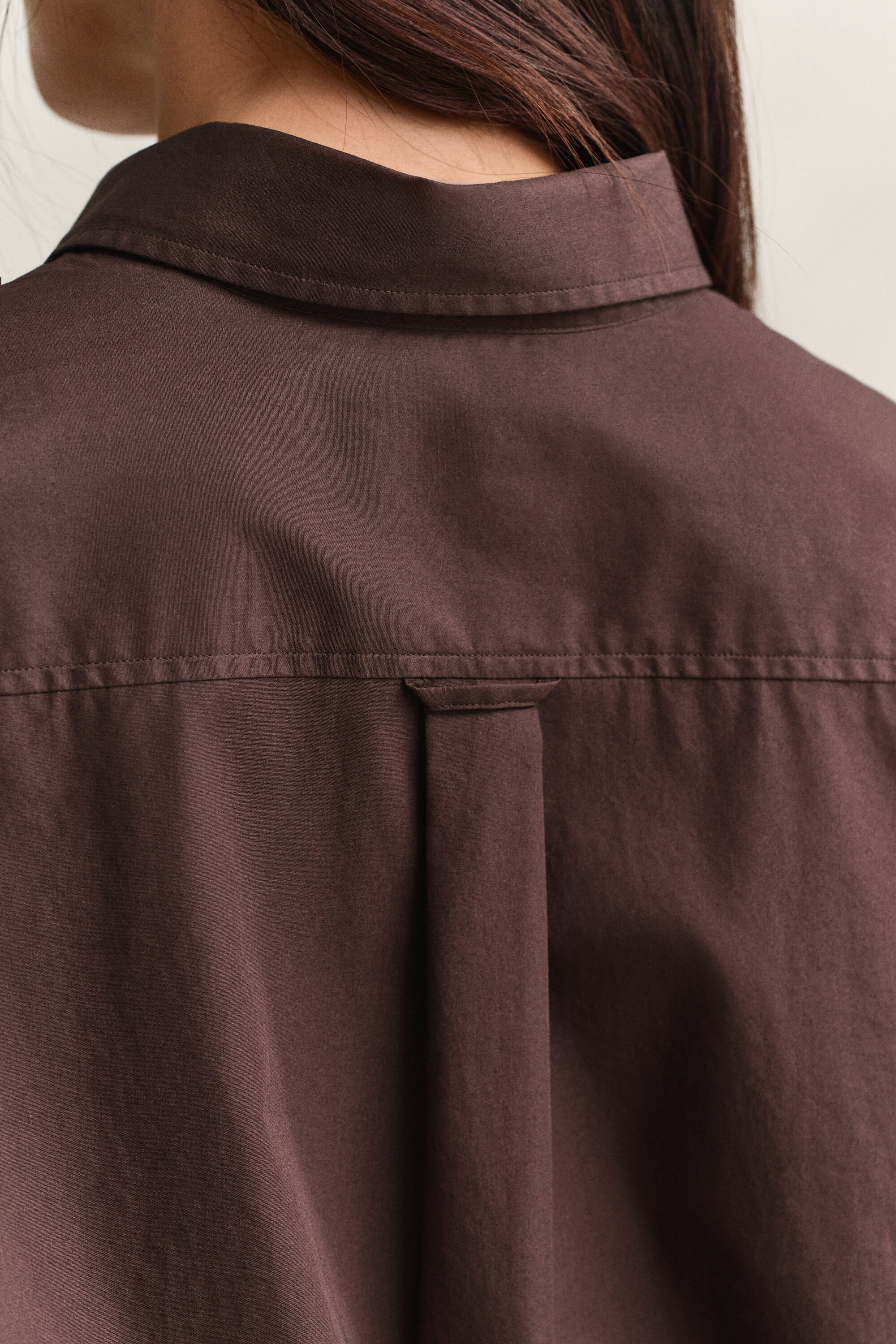 Relaxed fit ‑mitoitettu Classic-popliinipaita