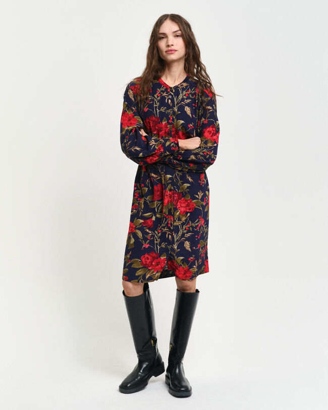 Ruusukuvioinen printtimekko