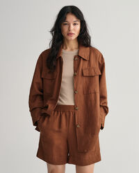 Pellava-viskoosinen paitatakki