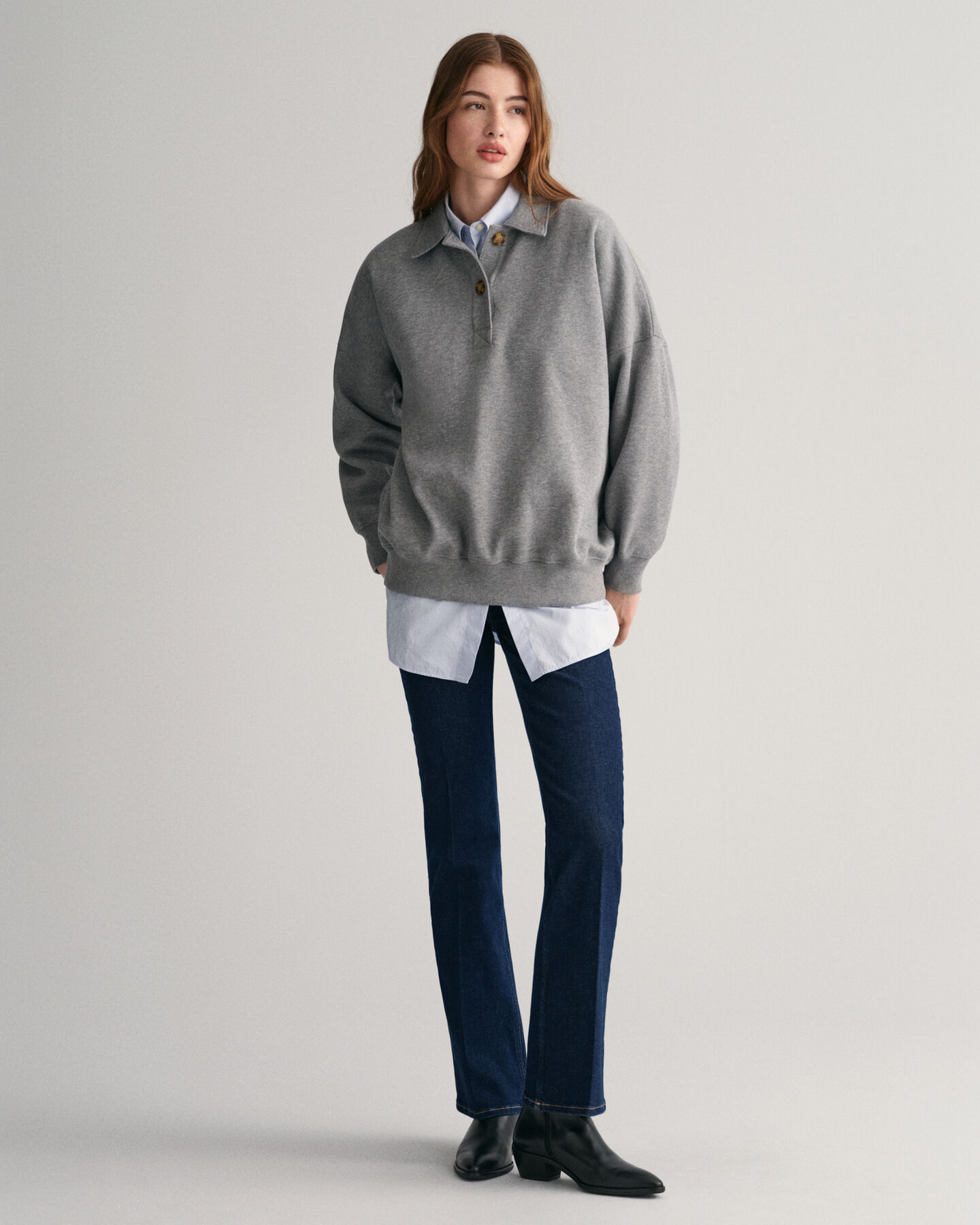 Oversized fit ‑mitoitettu Rugger-paita