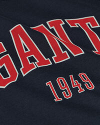 Teen Boys ‑malliston hihaton GANT-printtipaita