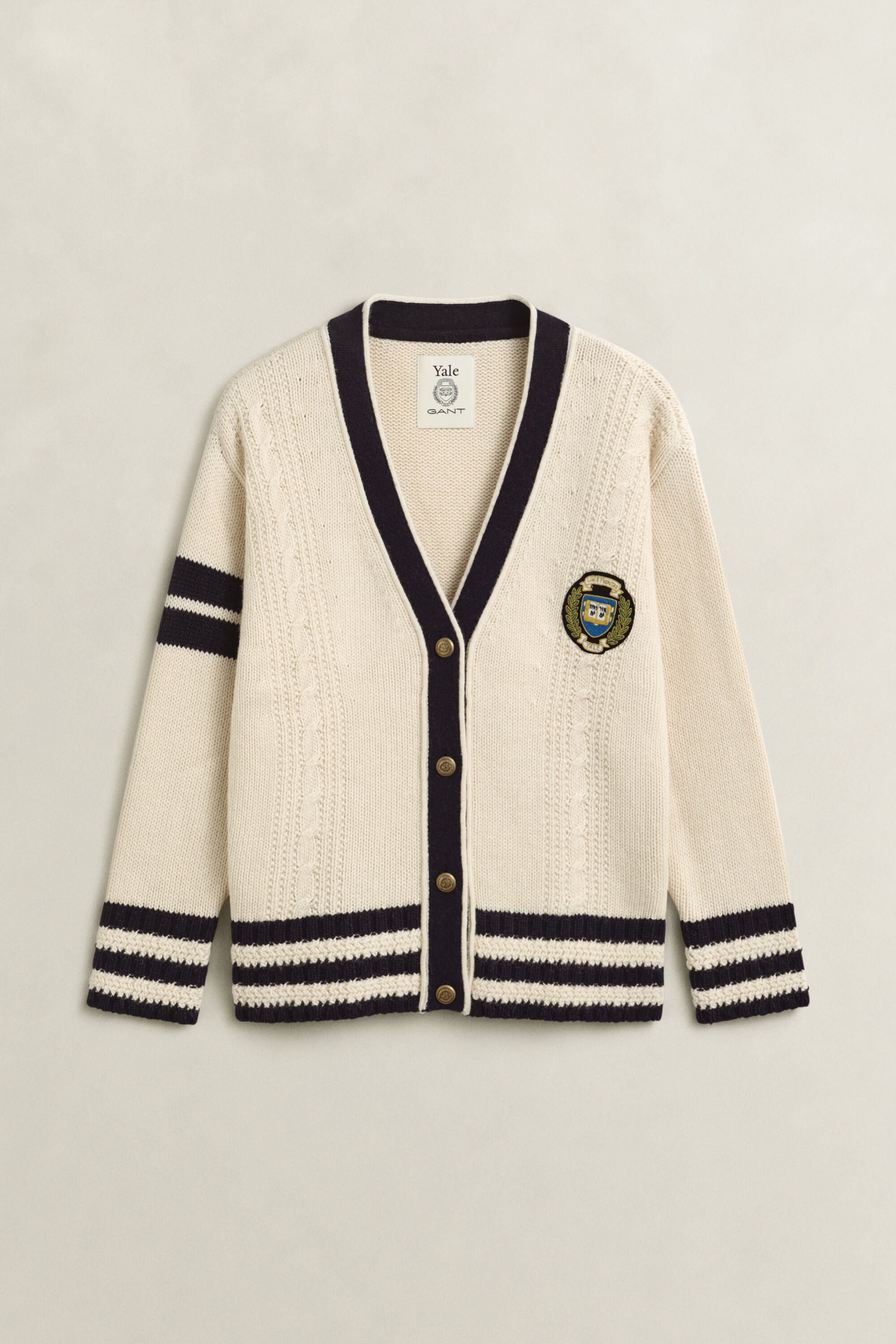 Gant x Yale Varsity ‑neuletakki