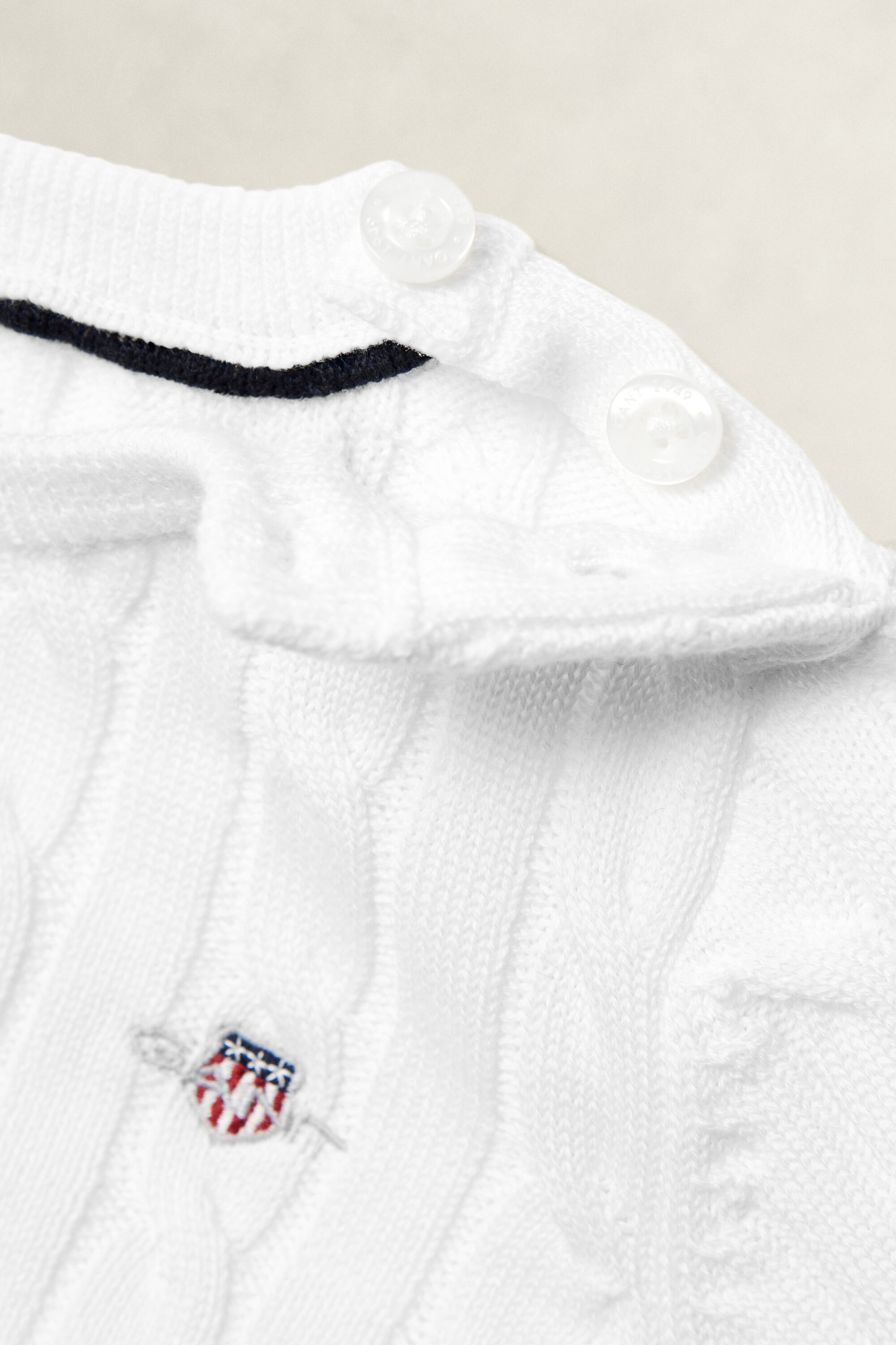 Girls‑malliston Shield-palmikkoneulepusero