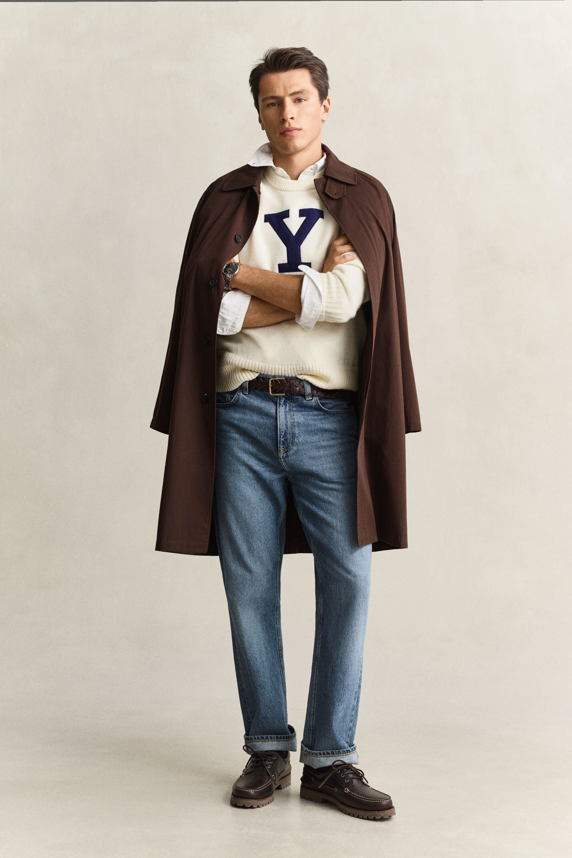 Gant x Yale-merinovillapusero