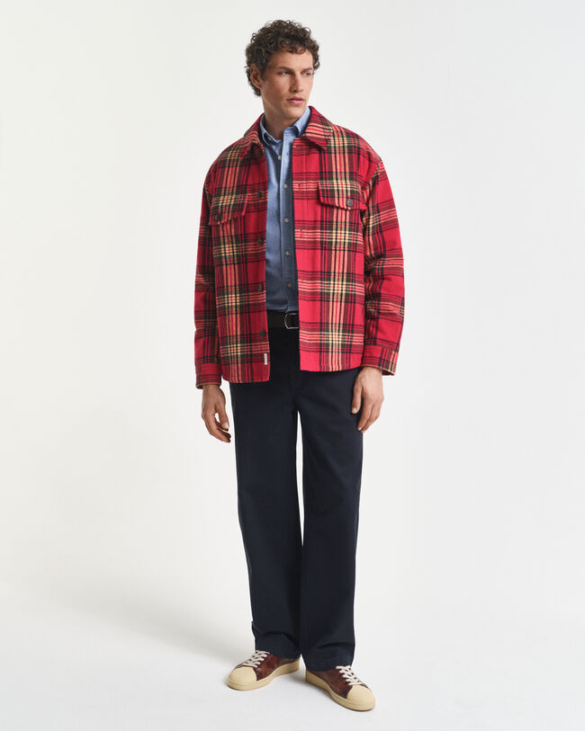 Regular fit ‑mitoitettu Archive-oxford-paita