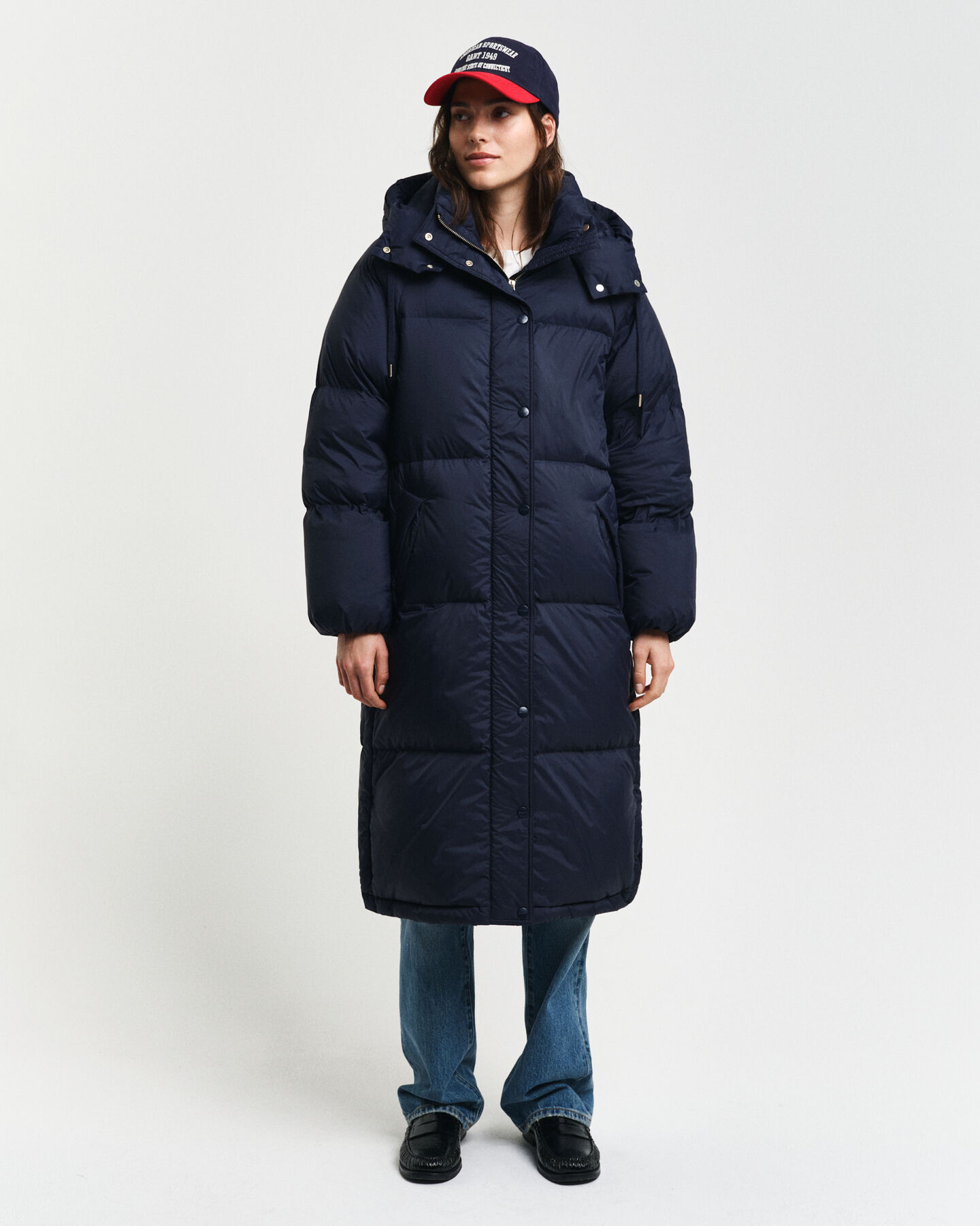 Kokopitkä untuvatakki