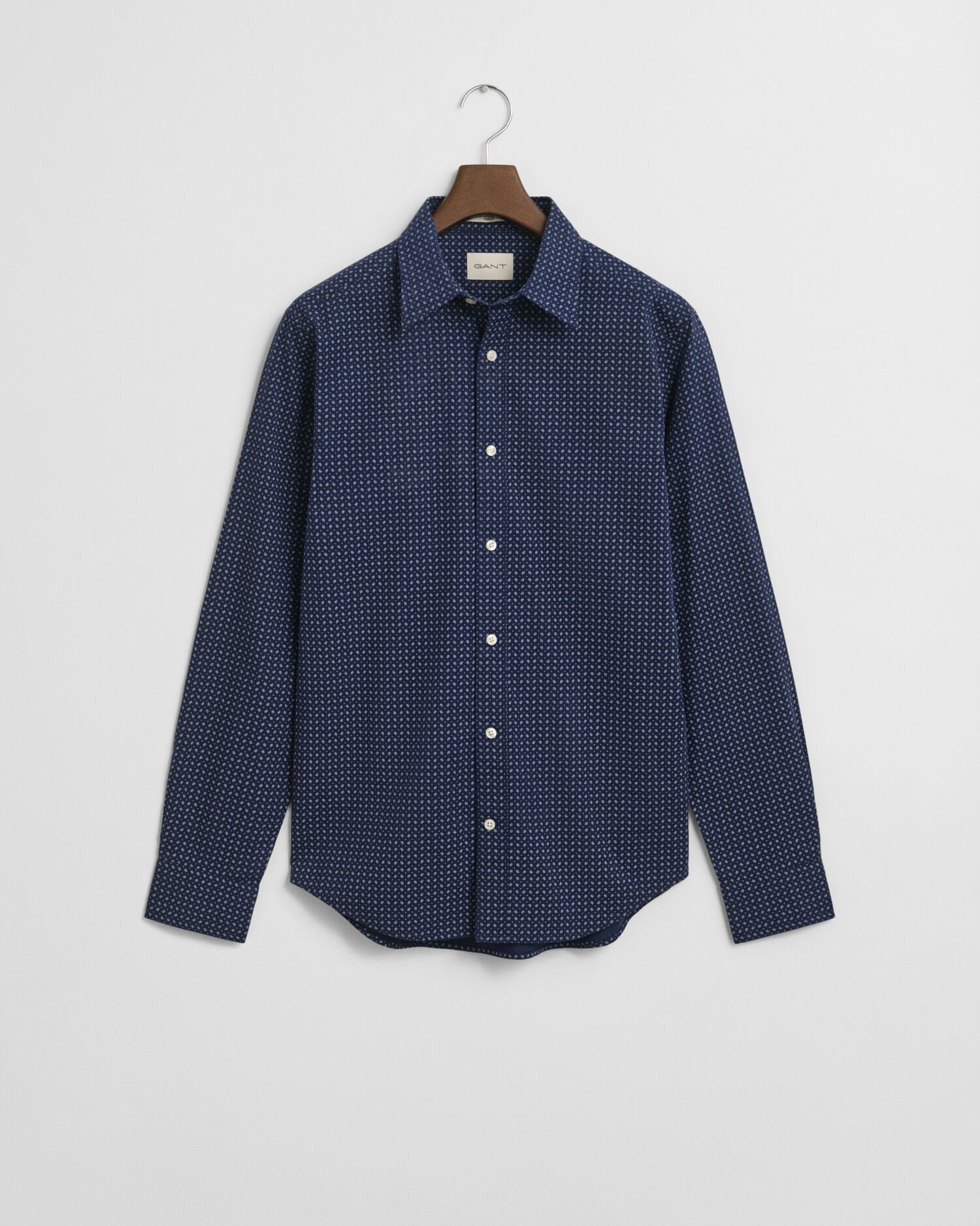 Regular Fit Micro Print Shirt