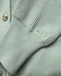 Puuvillainen ribbineuletakki