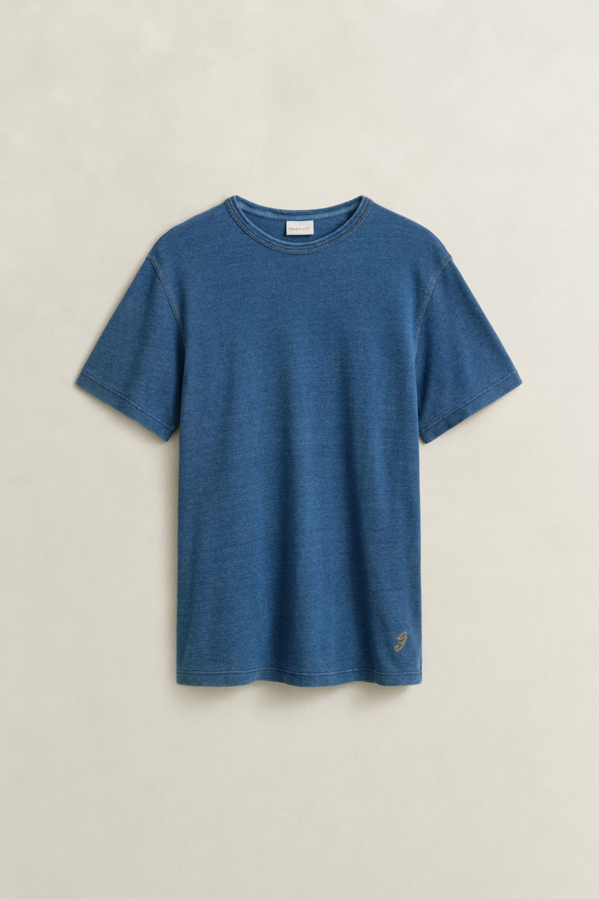 Indigo-t‑paita