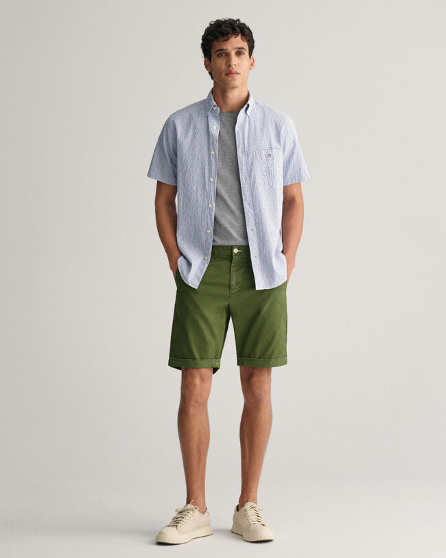 Regular fit ‑mitoitetut Sunfaded-shortsit