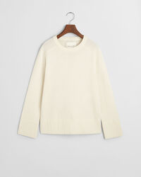 Ka&scaron;mirvillainen neulepusero, py&ouml;re&auml; p&auml;&auml;ntie