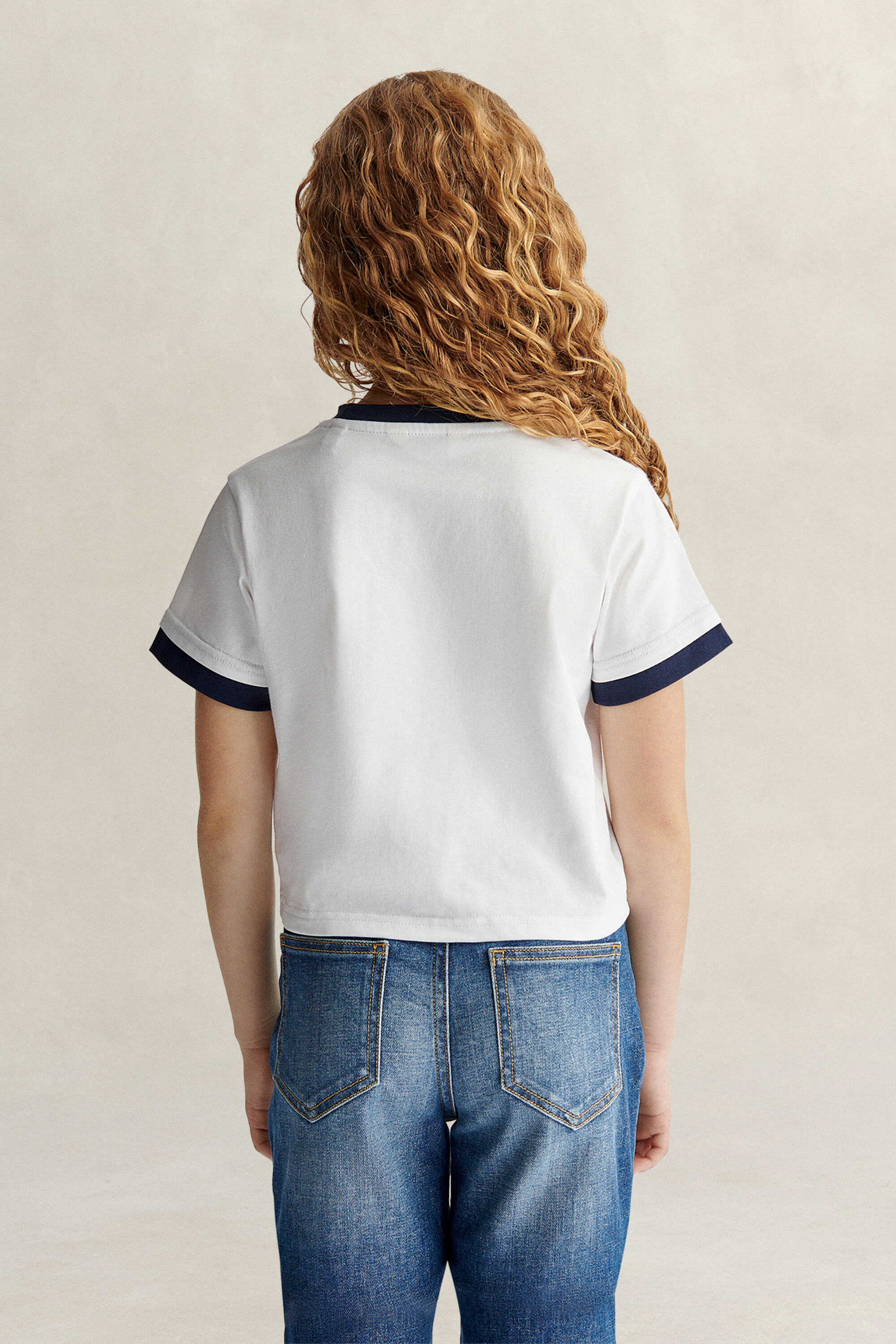 Teen Girls ‑malliston suoran mallinen t‑paita