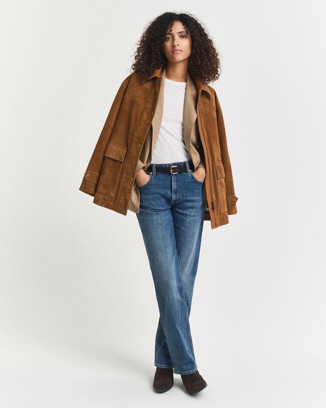 Slim fit ‑mitoitettu klubitakki