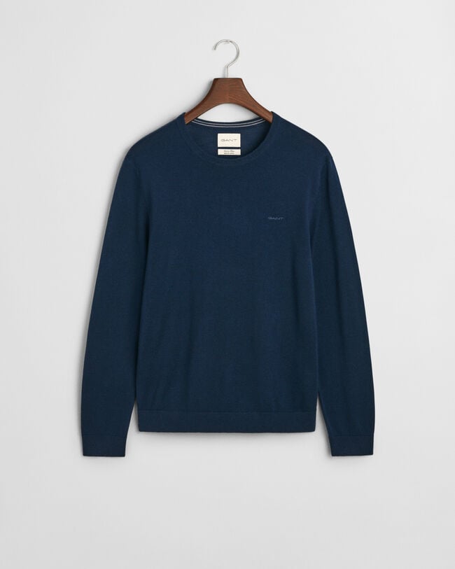 Ohut merinovillaneule, pyöreä pääntie