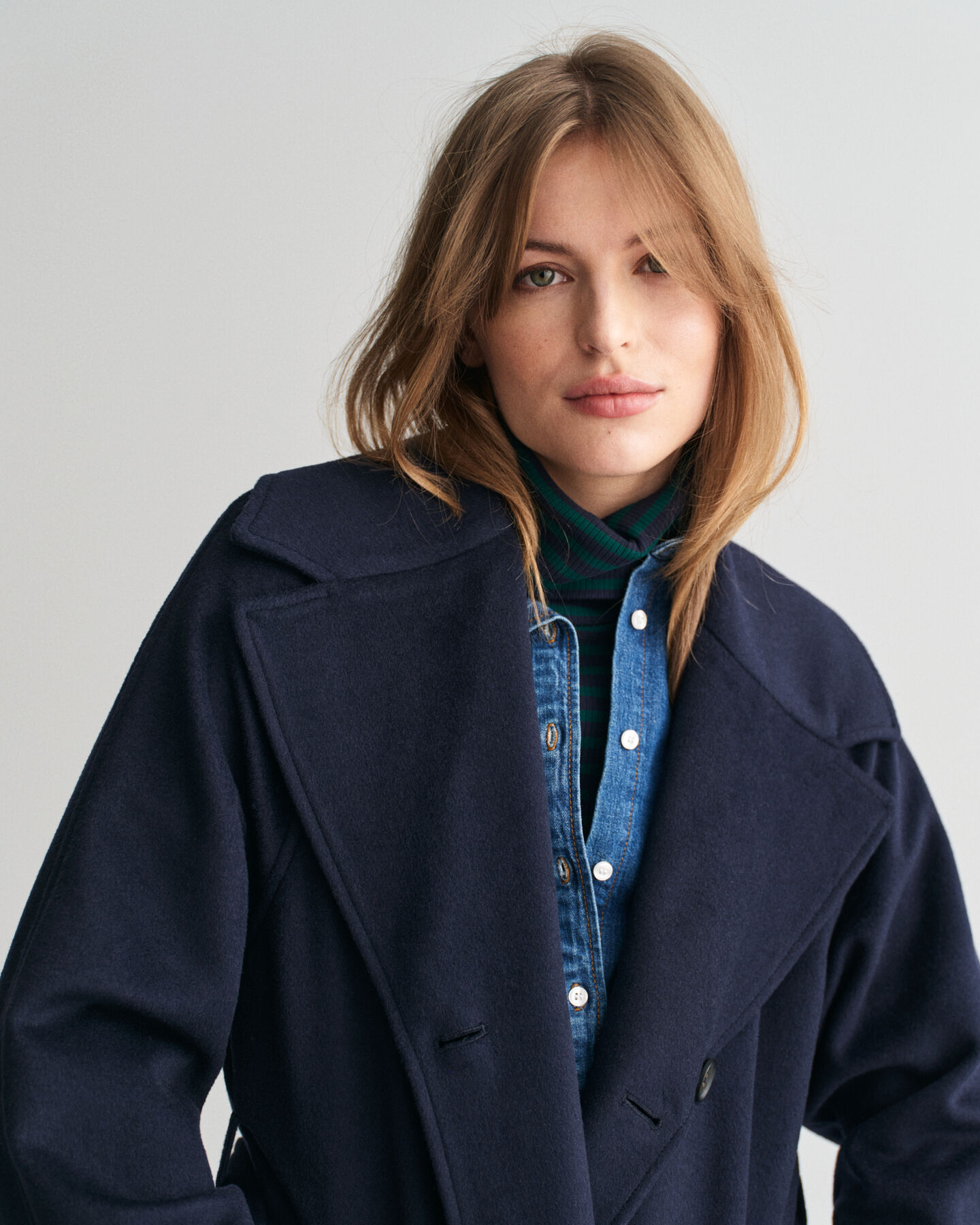 Villakankainen trenssitakki