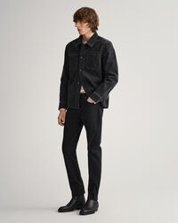 Farkkukankainen päällyspaita