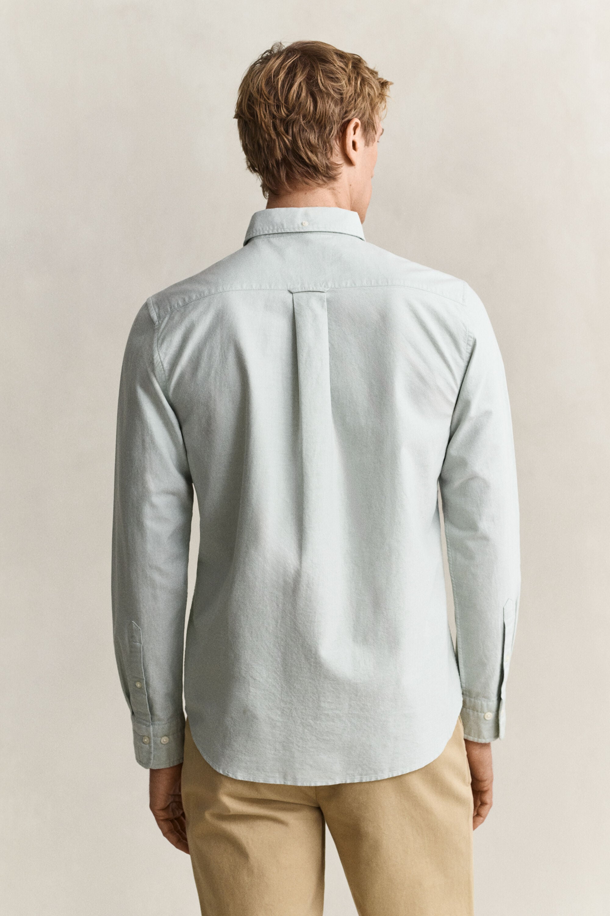 Regular fit ‑mitoitettu klassinen oxford-paita