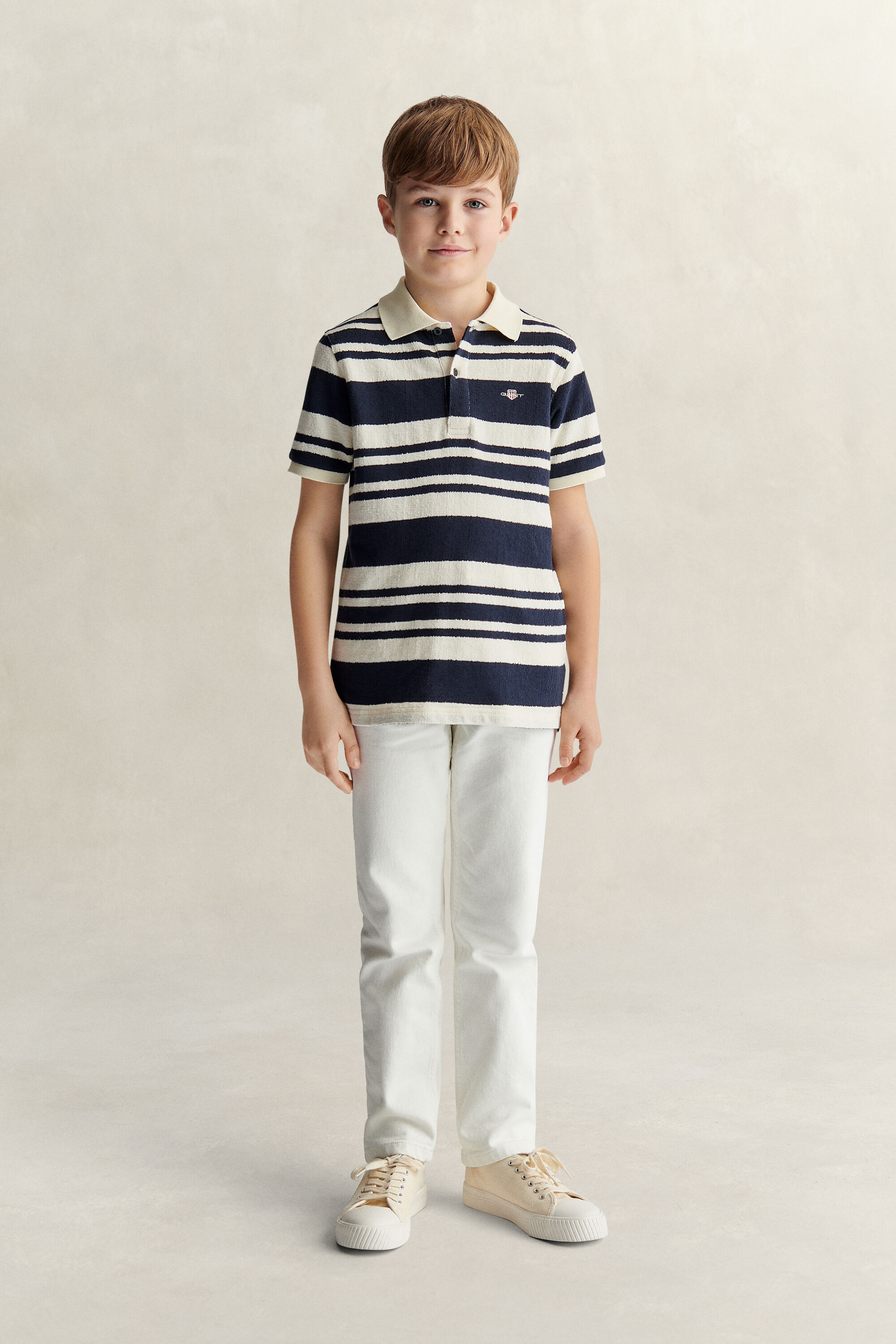 Teen Boys ‑malliston raidallinen pikeepaita