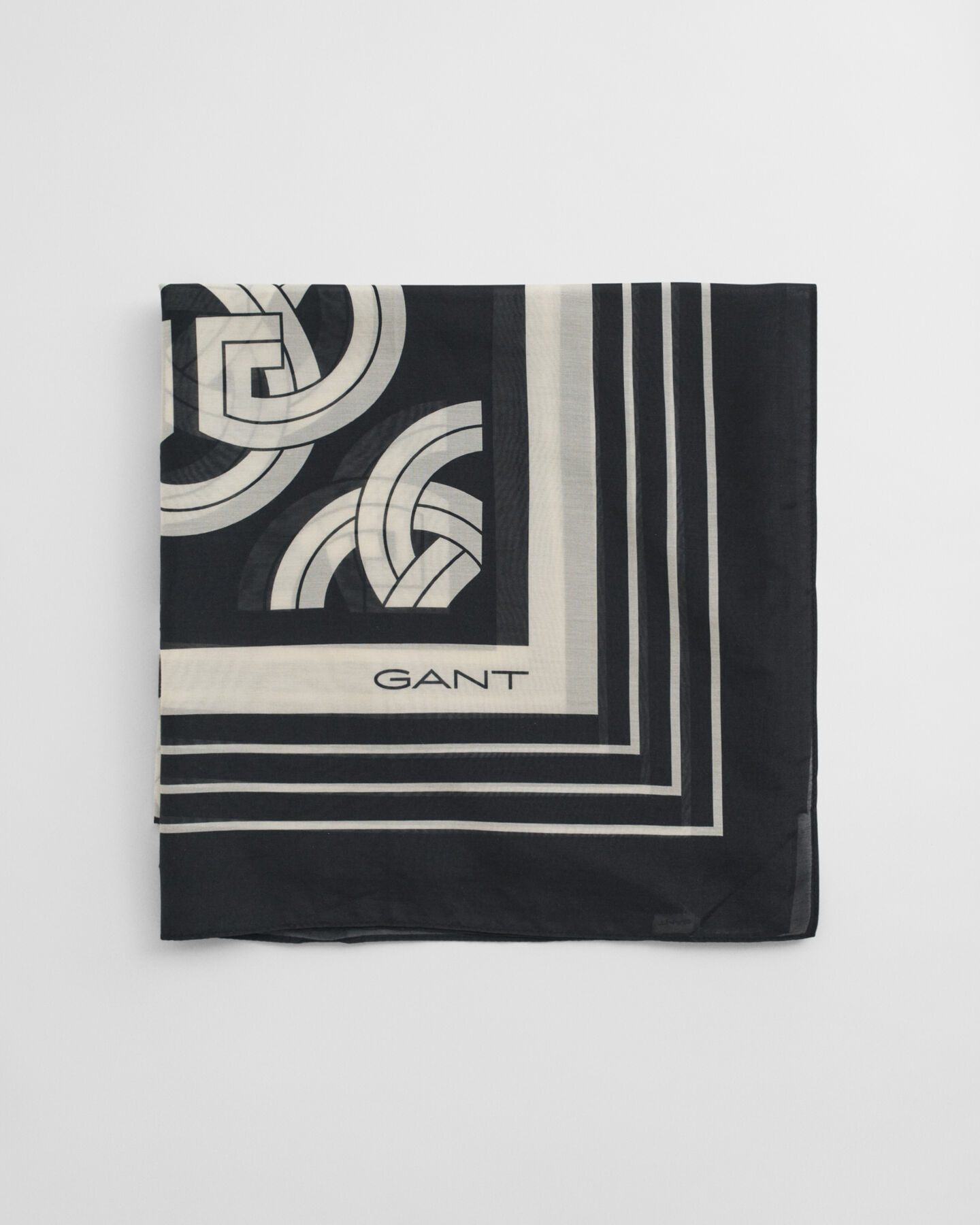 G-kuvioitu puuvilla‑silkkisaronki