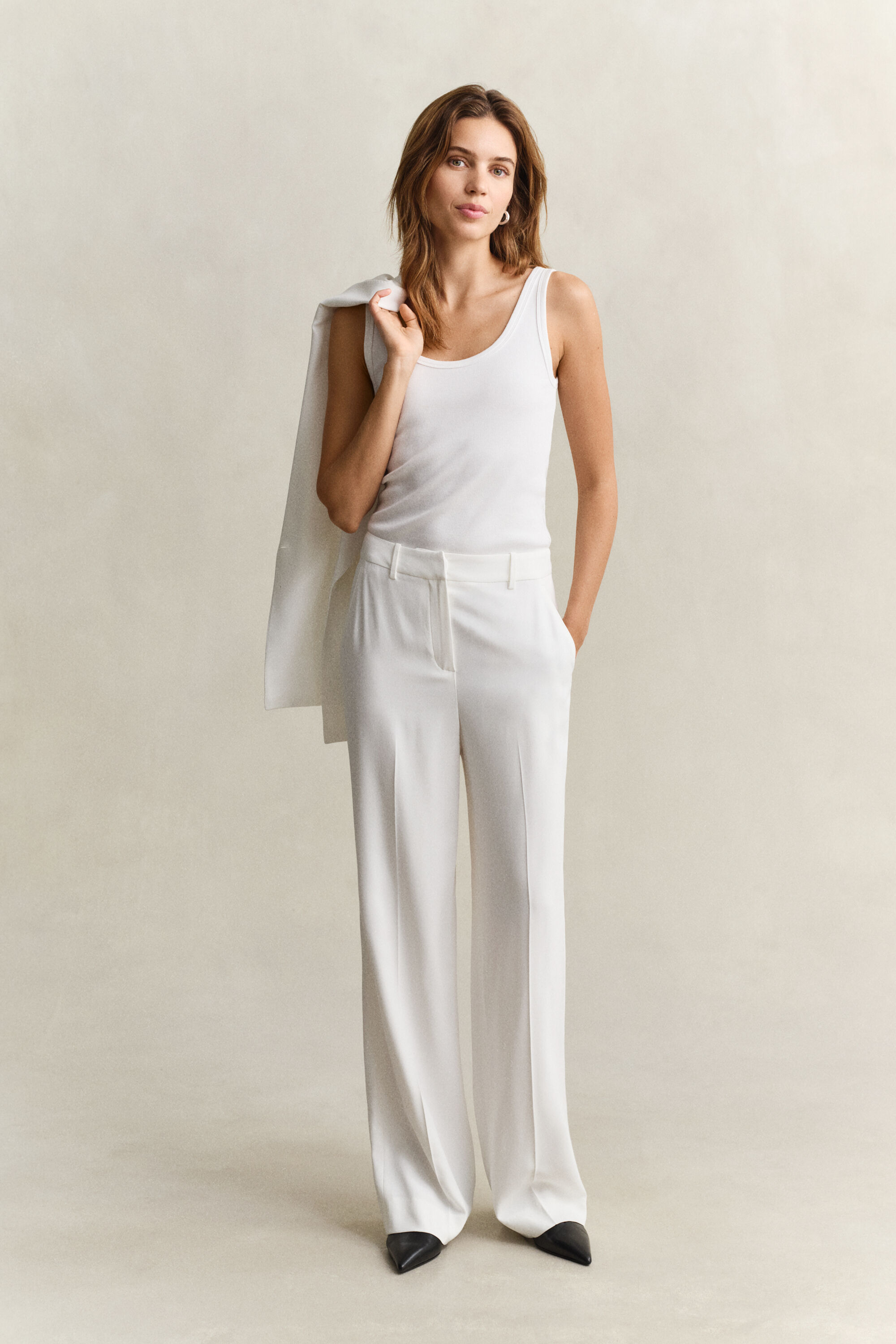 Hyvin istuvat kreppihousut