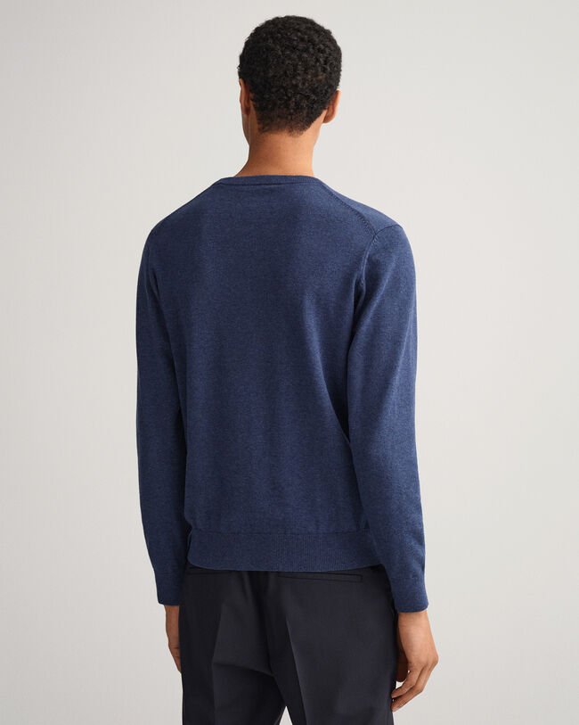 Classic-puuvillaneulepusero, py&ouml;re&auml; p&auml;&auml;ntie