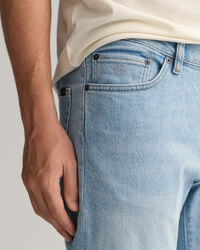 Slim fit ‑mitoitetut Hayes-farkut