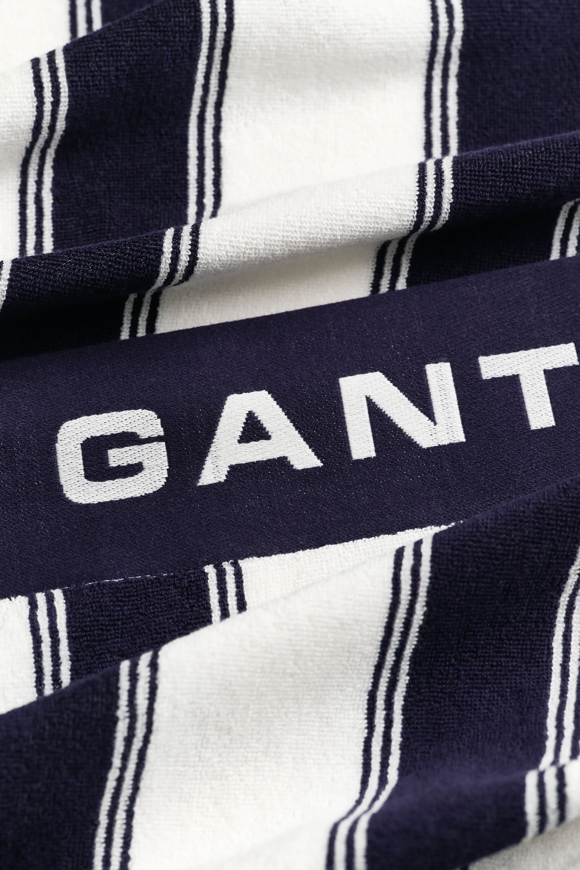 Raidallinen Yacht-rantapyyhe