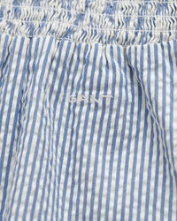 Girls-malliston raidallinen seersucker-mekko