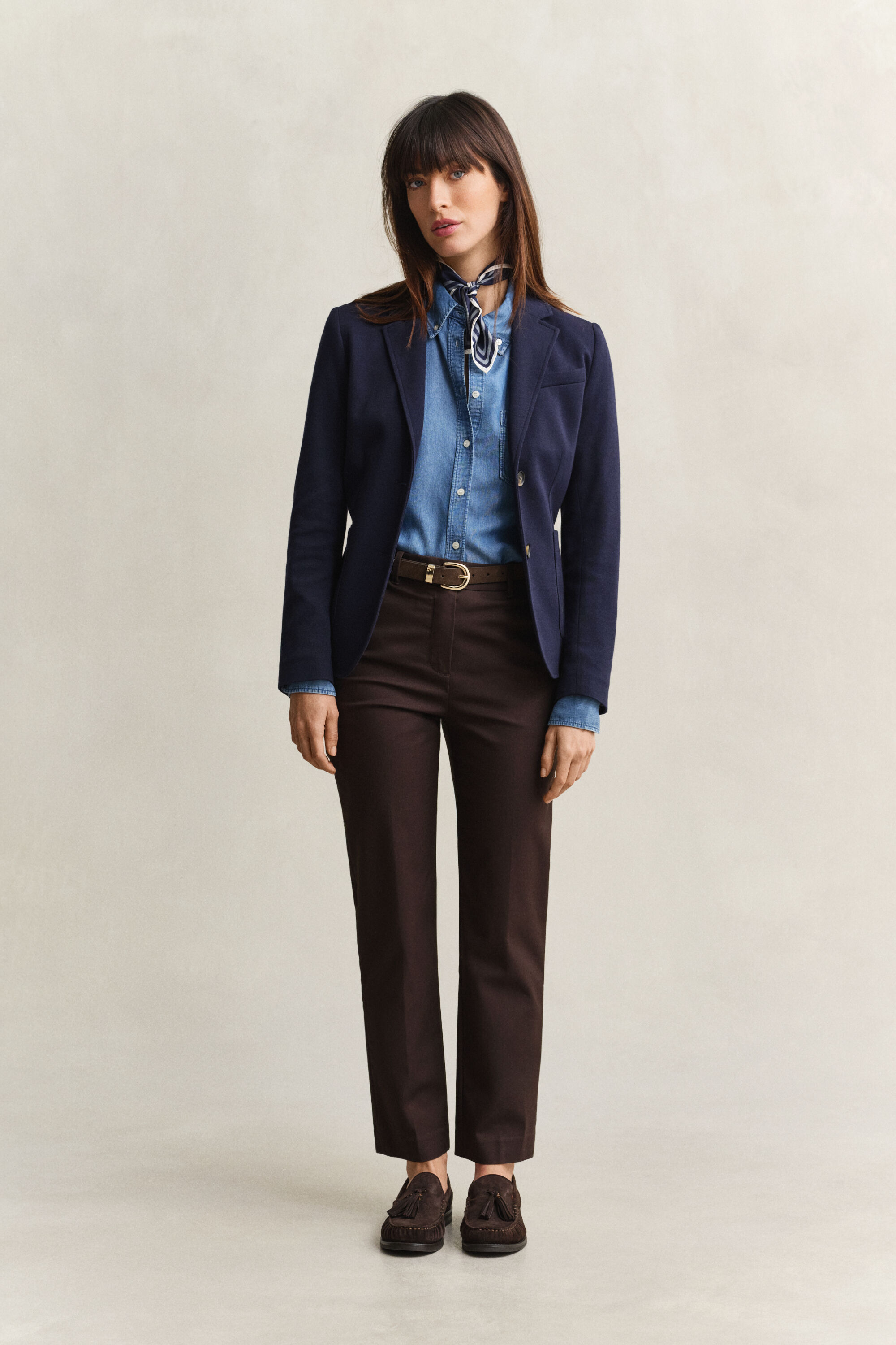 Slim fit ‑mitoitetut housut