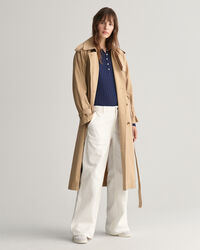 Pitkähihainen Henley‑joustinneule-t‑paita