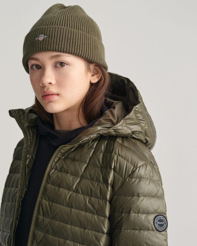 Teens-malliston Shiny-kevytuntuvatakki