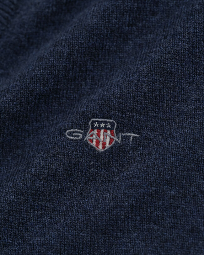 Ohut lampaanvillaneule, v-pääntie