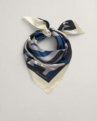 Printtikuvioitu Letters-silkkihuivi