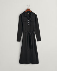 Slim&nbsp;fit ‑mitoitettu jerseypikeemekko