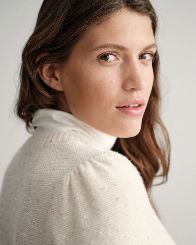 Sparkling-neuletakki, py&ouml;re&auml; p&auml;&auml;ntie