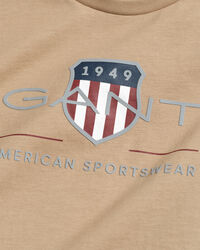 Kids-malliston pitkähihainen Archive Shield ‑t‑paita