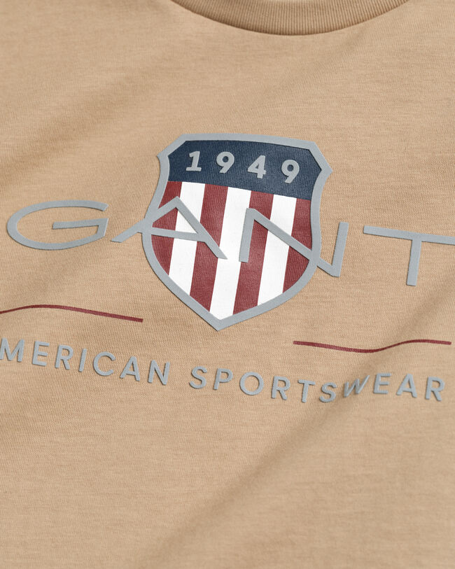 Kids-malliston pitkähihainen Archive Shield ‑t‑paita